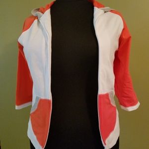 Studio Works zippered hooded sweatshirt